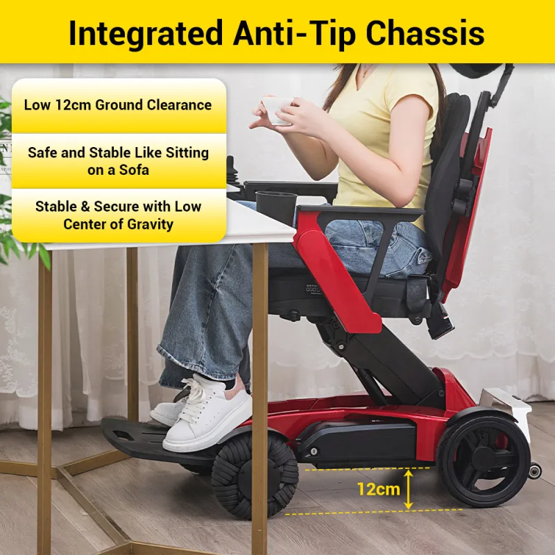 Easwe L10 Liftable Electric Wheelchair 16