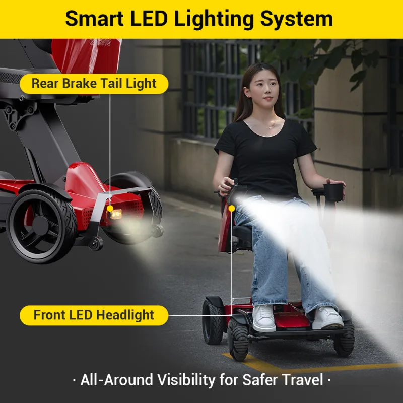 Easwe L10 Liftable Electric Wheelchair 17