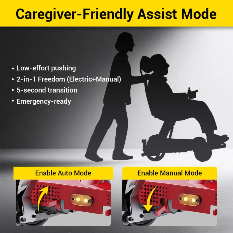 Easwe L10 Liftable Electric Wheelchair 21